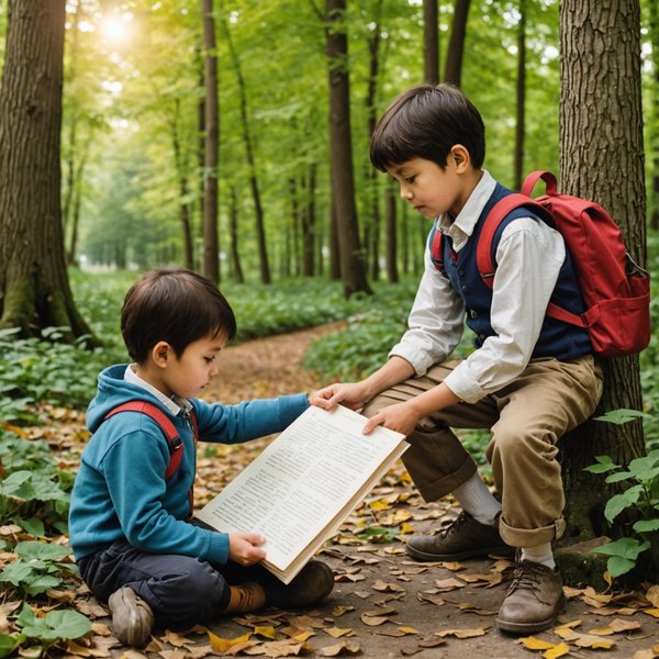 Comment organiser une chasse au trésor littéraire pour enfants?